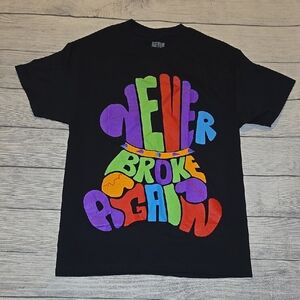 Never Broke Again Men's Short Sleeve Cotton T-Shirt Size M NWOT